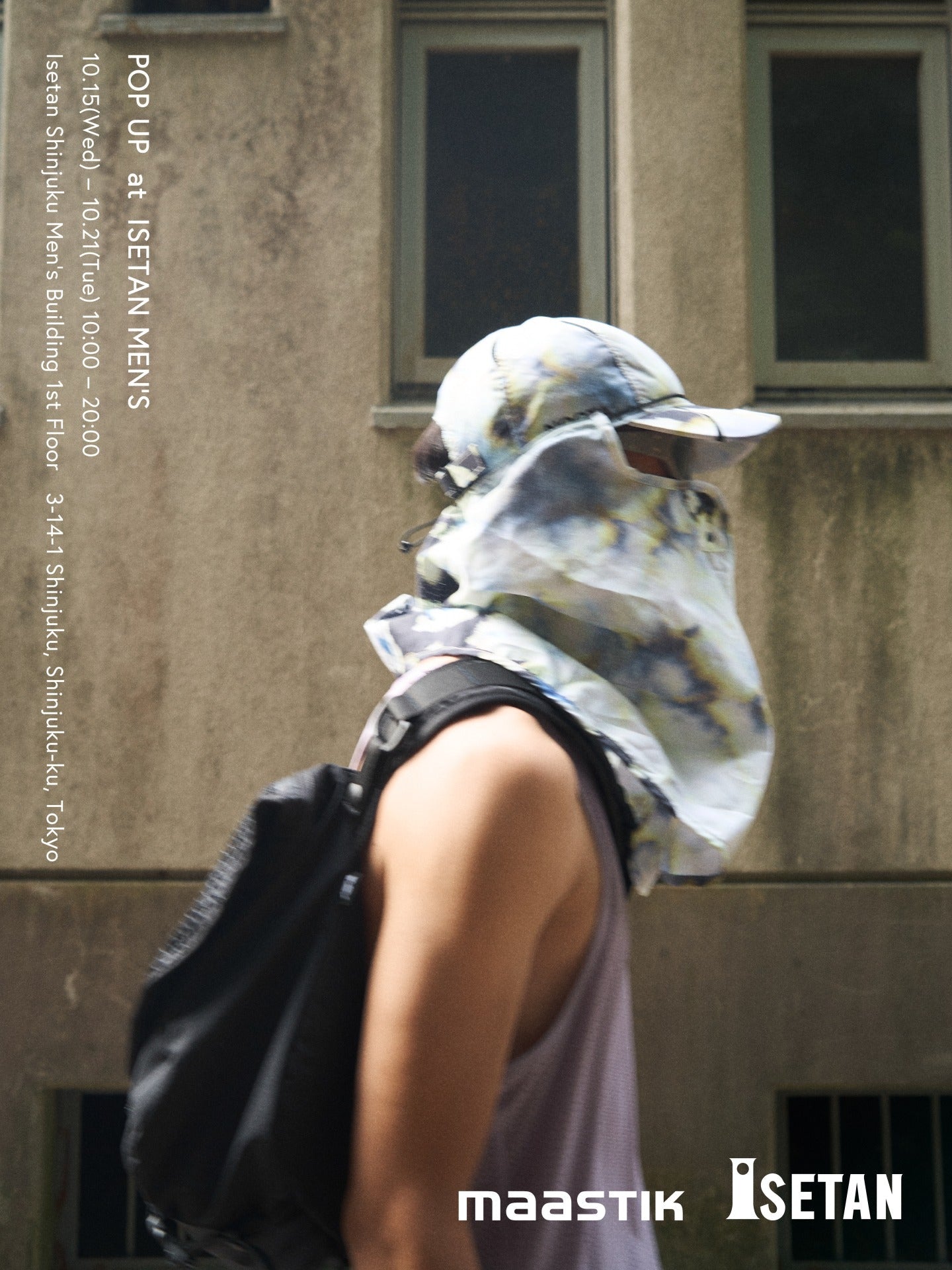 maastik POP UP at ISETAN MEN'S